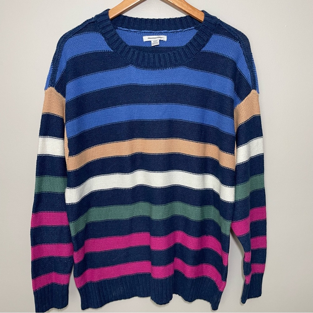 American Eagle Striped Sweater Multicolored - image 2